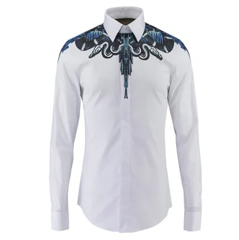 

Snake Head Free Hot Men Shirt Men's Wear Brand Shirt Middle Guofeng Men's Wear Men's Shirt