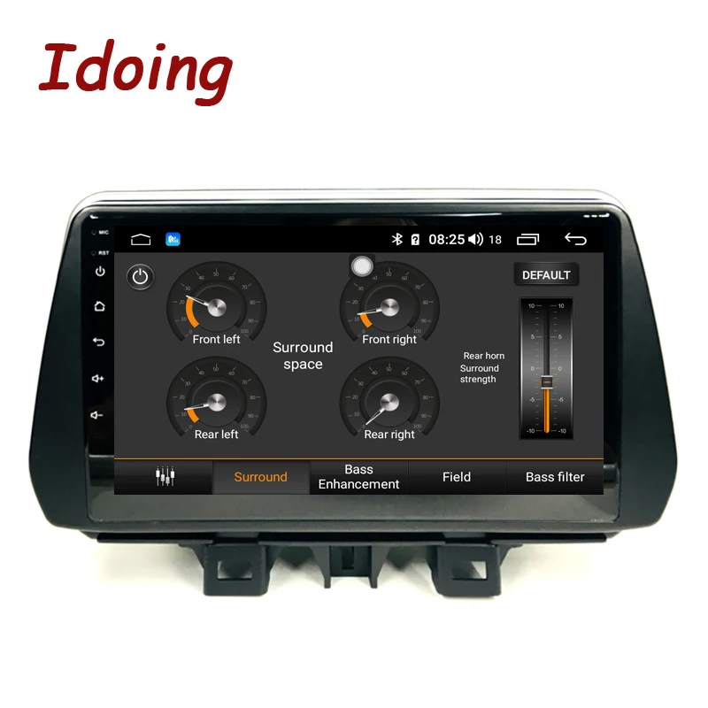 Idoing " 4G+ 64G 2.5D ips Восьмиядерный автомобильный Android 8,1 радио плеер для hyundai Tucson/ix35 gps навигация нет 2din 2 din dvd
