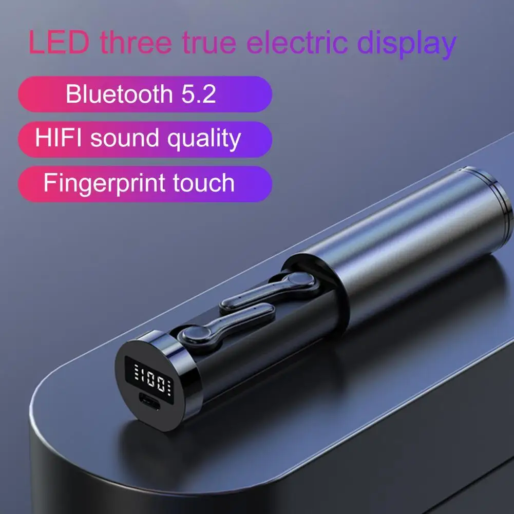 T26B наушники-вкладыши TWS Bluetooth 5 2 Беспроводной мини Портативный наушники