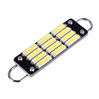 

Rigid Loop Festoon 44mm 7020 12 SMD Car LED 561 562 567 564 1.73" Reading Bulb Dome Light Auto Interior Trunk License Lamp 12V