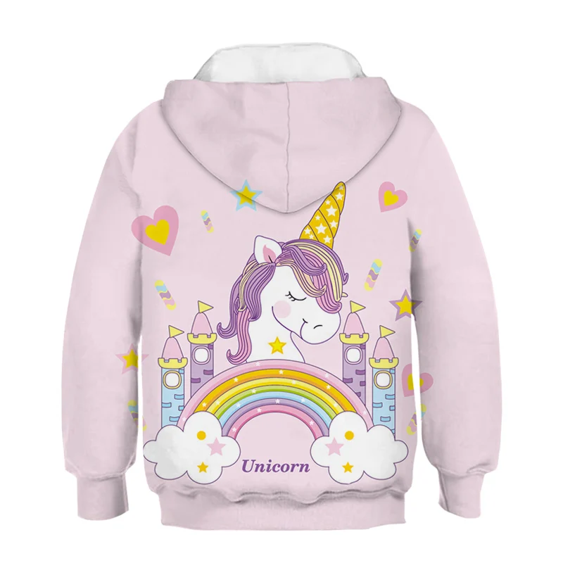 [New Arrivals] Cute Rainbow Unicorn Hoodie