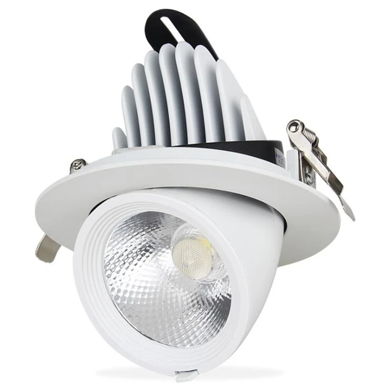 Светодиодная подсветка для багажника COB LED gimbal светильник 20 Вт 30 40 теплый белый