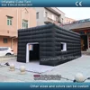 Giant Inflatable Cube Tent Black 8.8m Dome Igloo Lawn Blow Up Air Roof House Room Marquee Cover For Outdoor Party Events 2