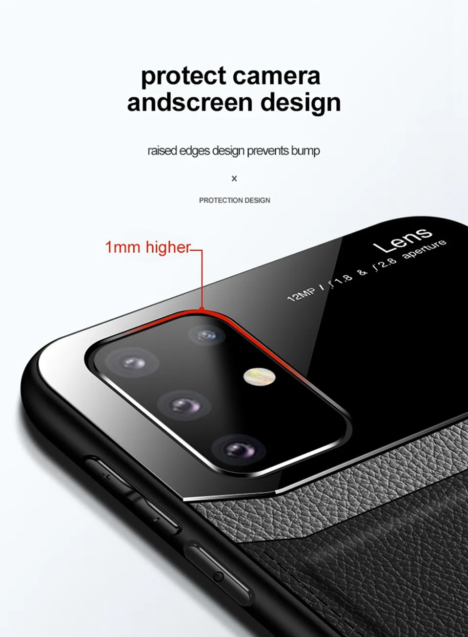 Case For Samsung Galaxy S20 Ultra S10 S9 S8 Plus Cover Bumper Leather Phone Case For Samsung A51 A71 Note 10 Plus 9 8 M30S Funda (9)