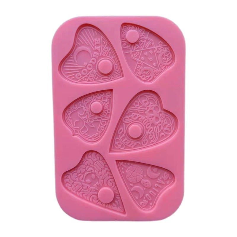 DIY Crafts Casting Tools Love Heart Divination Epoxy Resin Mold Silicone Mould | Украшения и аксессуары