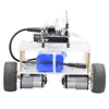 Mejor oferta Arduino auto-equilibrio Robot kit de chasis de coche de 2 ruedas Mini coche de RC Mini con DC 12V Motor de madre piezas de juguete programa Kit ► Foto 3/6