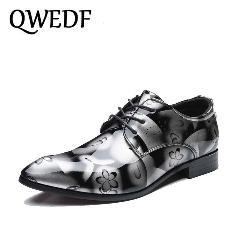 patent leather derby shoes