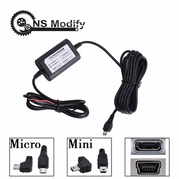

NS Modify Mini/ Micro USB Hard Wired Car Charger Power Inverter Converter Step-down Module For Tablet Phone DVR Recorder GPS