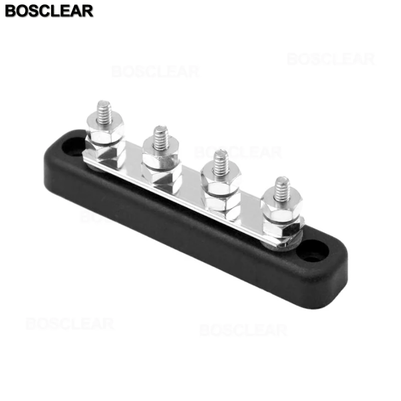 100A-150A AC DC 4/5/10/20 Gang клеммной колодки общий шина с латунные клеммы для грузовых автомобилей, жилых автомобильных прицепах Автобусы лодки и т. д