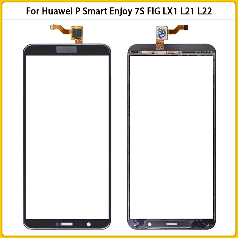 

10PCS For Huawei P Smart FIG LX1 L21 L22 Touch Screen Panel Digitizer Sensor P Smart Enjoy 7S LCD Front GlassTouchscreen Replace