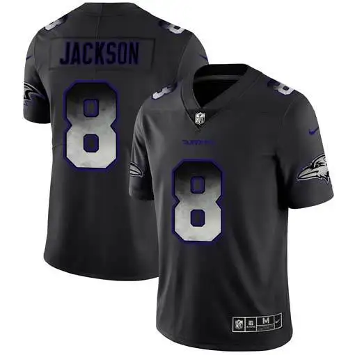 As photo Все сшитые мужские wo мужские новые молодежные Детские th Baltimore Lamar Jackson 8 Джерси - Цвет: As photo