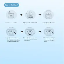 Подогреватель детских бутылочек стерилизатор портативный подогреватель бутылочек подогреватель детского питания D7YD
