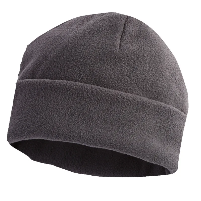 

Autumn Winter Warm Fleece Hat Men Women Outdoor Sport Hiking Climbing Riding Thermal Windproof Fleece Cap Army Fan Tactical Caps