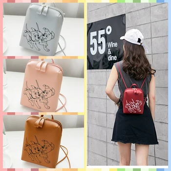 

Wholesale Anime Bagpacks Mini Portable Package For Woman PU Leather Mobile Phone Gift Satchel Packet Bag Women Travel Back Pack