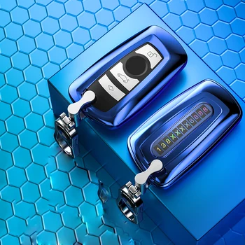 

TPU Number Plate Car Key Case For BMW 520 525 F30 F10 F18 118i 320i 1 3 5 7 Series X3 X4 M3 M4 M5 High Quality Case Accessoies