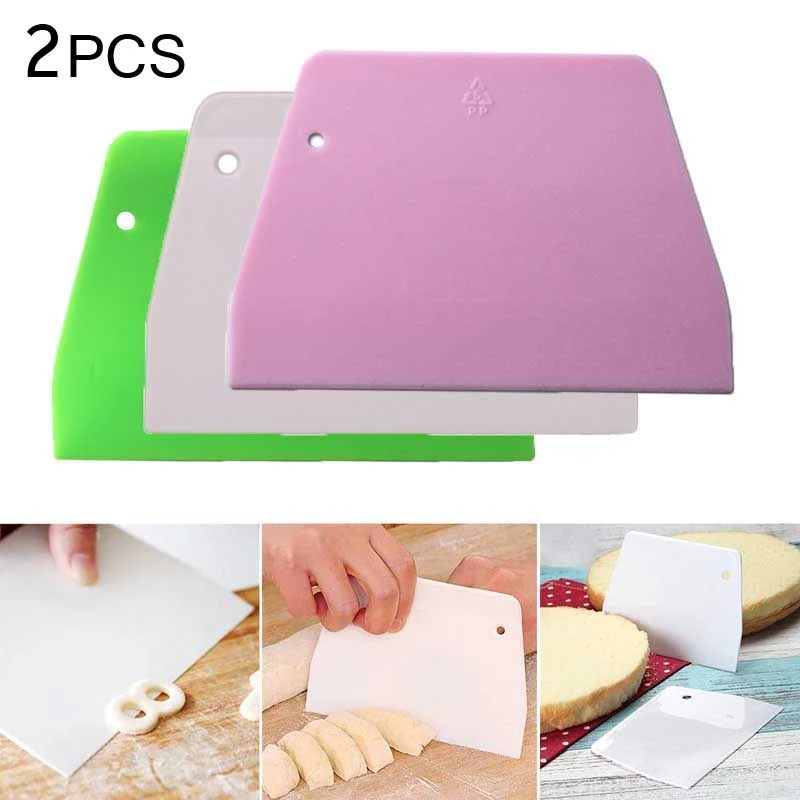 9 Pcs Cake Scraper Cream Spatula Cake Cutter Pastry Mold Baking Decorating Z^m^