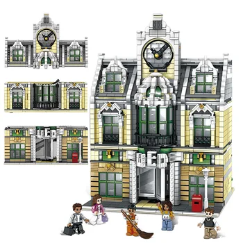 

2023 Pcs Bricks Grand Emporium Set Street View Creative Model Building Blocks Kids Birthday Gifts Boy Toys For Children