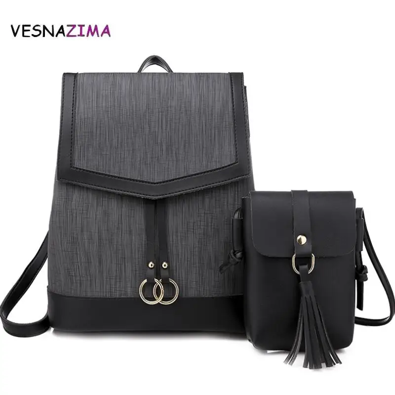 

2019 Hot Sale School Backpack PU Leather Backpacks Women School Bags for Teenager Girls Children School Bagpack Mini Bag WM819Z