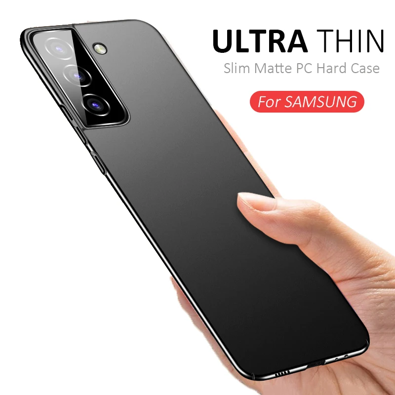 Тонкий чехол для телефона Samsung Galaxy S21 S20 Fe Ultra S10 Plus S10e S9 S8 A51 A71 A21S A12 A22 A32 A42 A52 Note 20