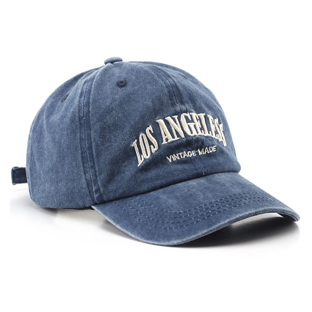 【ANGLAN】25SS★ [AG] Slogan Denim Ballcap AG] Slogan Denim Ballcap - Denim - ANGLAN