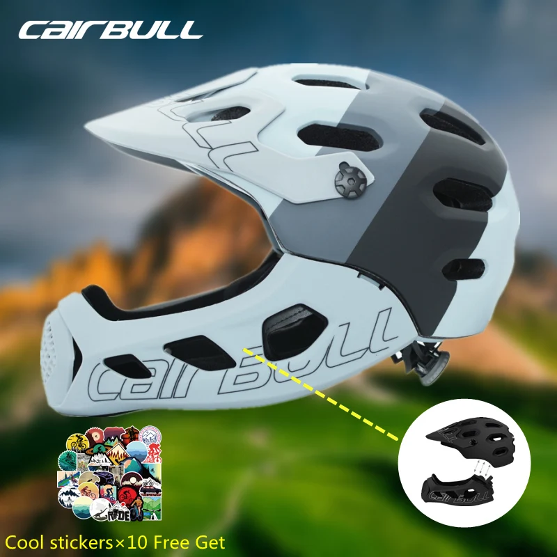 PROD 1005002345354509 Cairbull Full Face Mtb Enduro Helmet Racing
OFF-ROAD Headset Female Road Cycling Sports Safety Helmet DH Downhill
Casco BMX