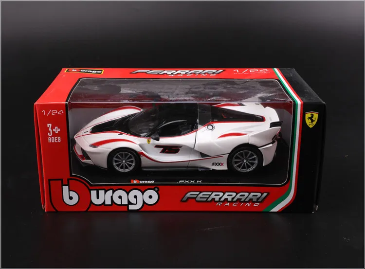 Bimeigao 1: 24 Феррари модель автомобиля 458 Рафа Fxxk спортивного автомобиля брелок для автомобильных ключей, модель оригинальные, фабричные, по цене производителя, украшения