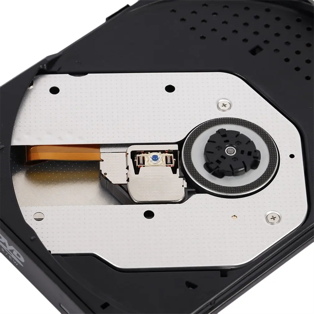 Практичный внешний корпус для жесткого диска USB3.0 Портативный внешний интерфейс жесткий нечетный жесткий диск HDD коробка SATA диск Серебро