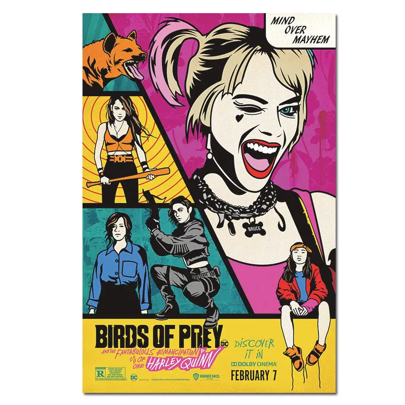 Birds-of-Prey-2020-Movie-Silk-Poster-Film-Wall-Art-Picture-Comics-Joker-Prints-Home-Room (7)