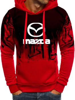 

Hoodies Men For Mazda Car Logo Print Sweatshirt Spring Autumn Gradient Men Hoodie Hip Hop Harajuku Casual Hoody Tracksuit Y