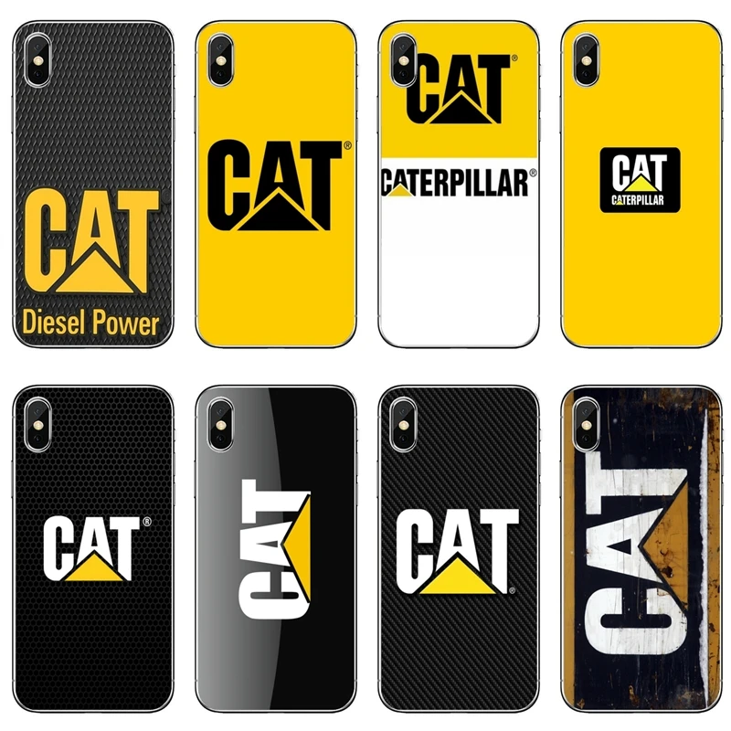 Силиконовый чехол для телефона с логотипом Caterpillar 3 Samsung Galaxy A71 A70 A60 A51 A50 A41 A40 A31 A30 A20E