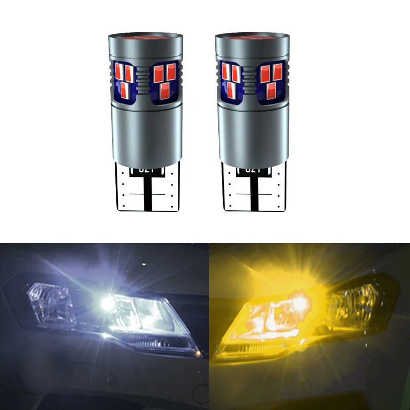 2 шт. T10 Led Canbus W5W 194 168 внутренняя ЛАМПА Blub габаритный светильник для Honda Civic Accord EX EXL