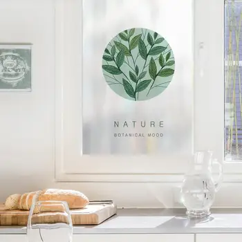 

Office decorative glass static glueless film fresh and elegant glass stickers window glass transparent opaque