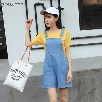 

Jeans Women Summer Trendy Korean Style Kawaii Simple All-match Soft Overalls Ulzzang Streetwear High Waist Womens Trousers Chic