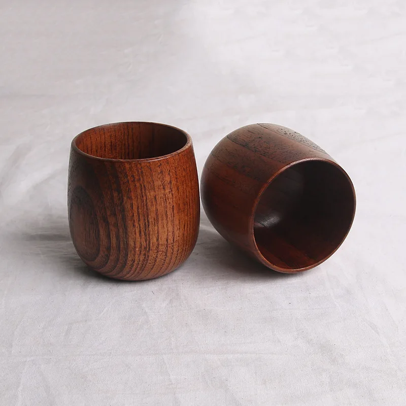 

Natural Jujube Wood Cup Primitive Handmade Spruce Wooden Cup Breakfast Beer Milk Drinkware Green Tea Cup water bottle