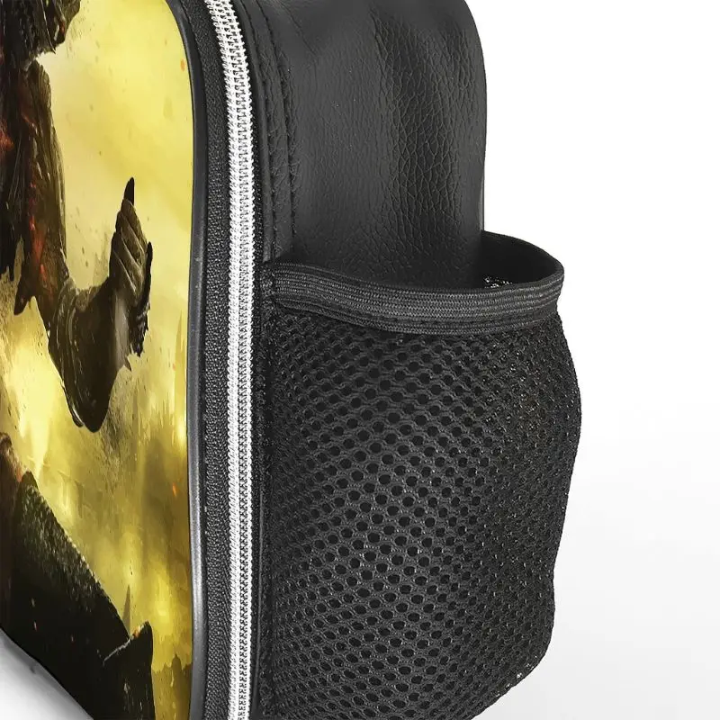 

Insulated Lunch Box Viking Warrior Lunch Bag Leakproof Lunch Container with Buckle white one size"]