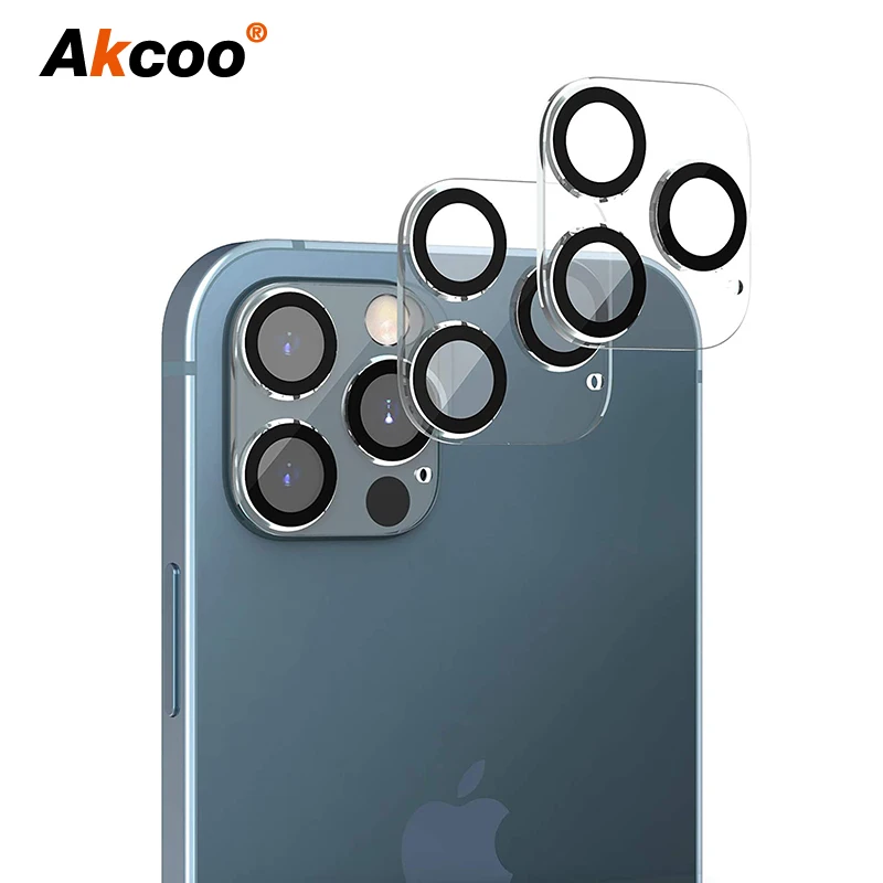 Для iPhone 12 Pro Защита объектива камеры закаленное стекло с ночным кругом для 11 mini Max пленка камеры|Защитные