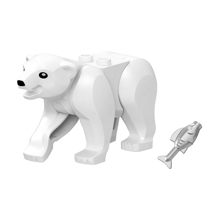 MOC Block Animals The Rabbit Bird Dog Pet Cat Model Building Blocks Toys for Children Blocks Gifts for Kids Learning Toys 28