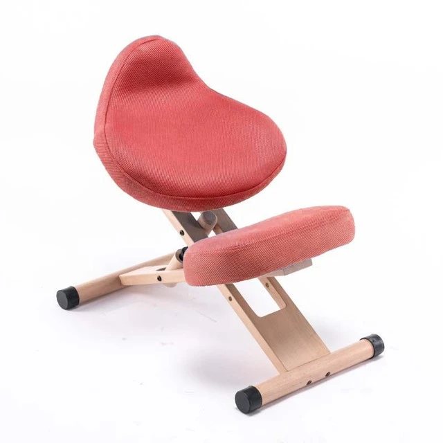 Moda semplice versione aggiornata sedia ergonomica in ginocchio sedia  moderna in legno massello per ufficio sgabello seduta postura correzione  sedia - AliExpress