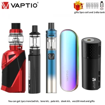 

Vaptio IRONCLAD C Kit 50W vape kit with 6.0ml Atomizer & 2600mAh Built in Battery Electronic Cigarette