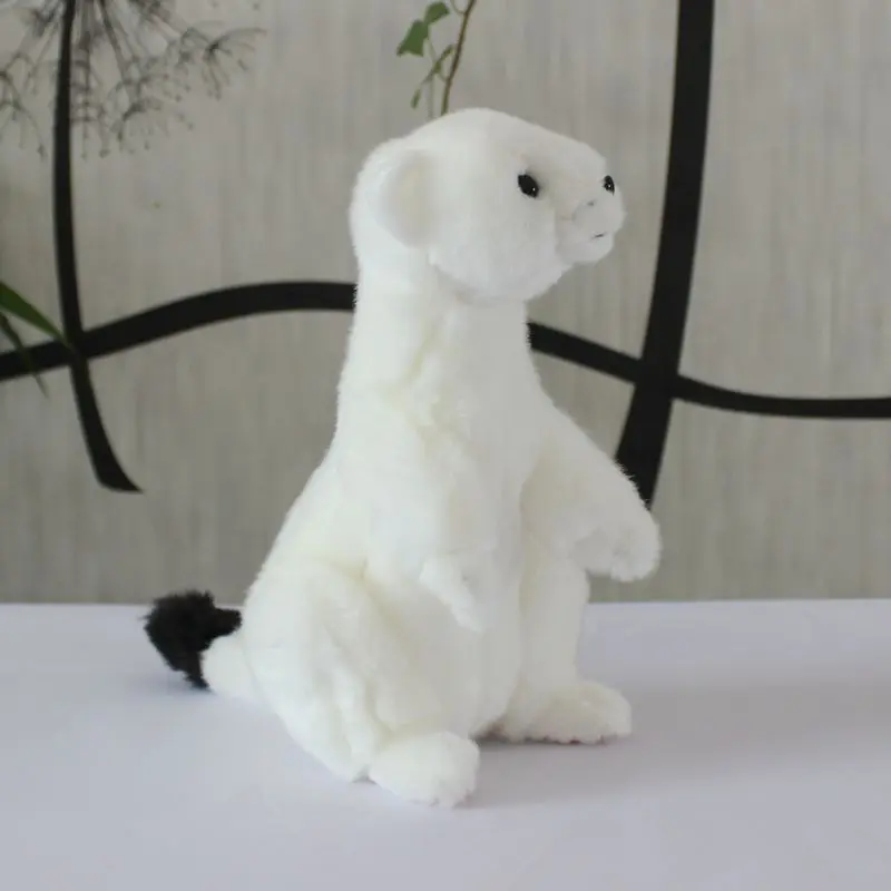 white ferret plush