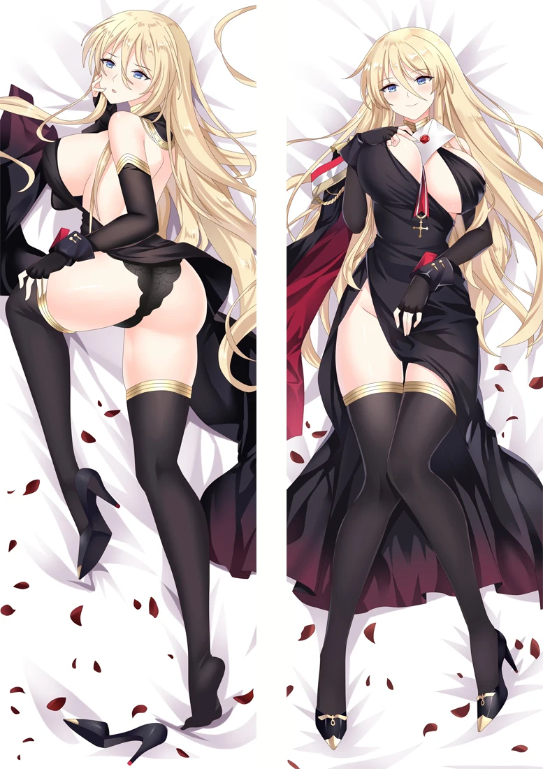 

Anime Cartoon Azur Lane Sexy Body Hugging Pillows Cases Cover Pillowcase Poszewki Dakimakura Cosplay Pillow 98001