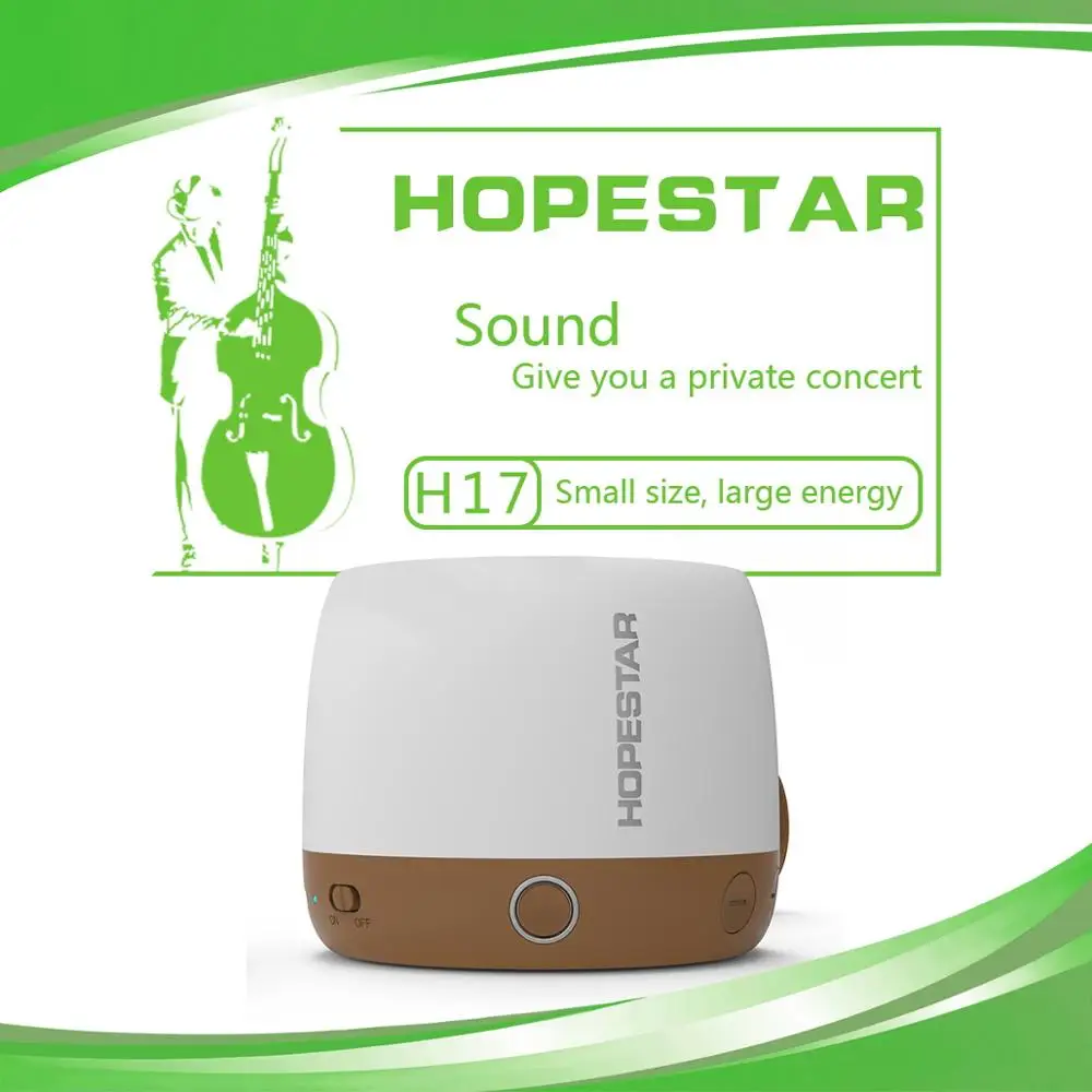 

HOPESTAR-H17 Mini Portable Portable Wireless Bluetooth Speaker Outdoor Creative Gift