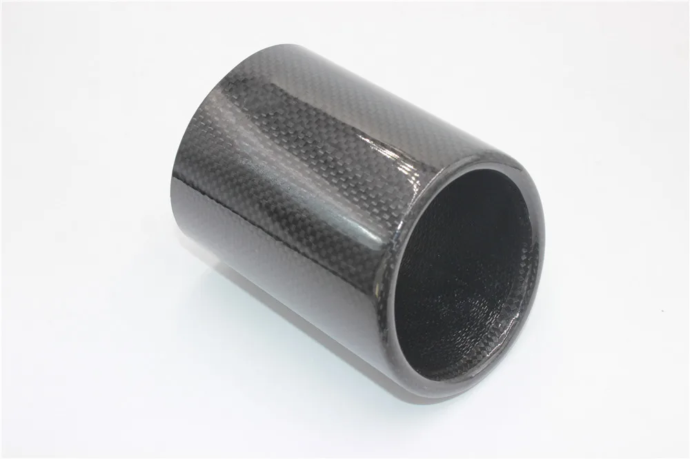 1 шт. выхлопная труба akrapovic глянцевая крышка автомобильный универсальный глушитель выхлопной трубы Труба насадка на глушитель наконечник выхлопной трубы аксессуары