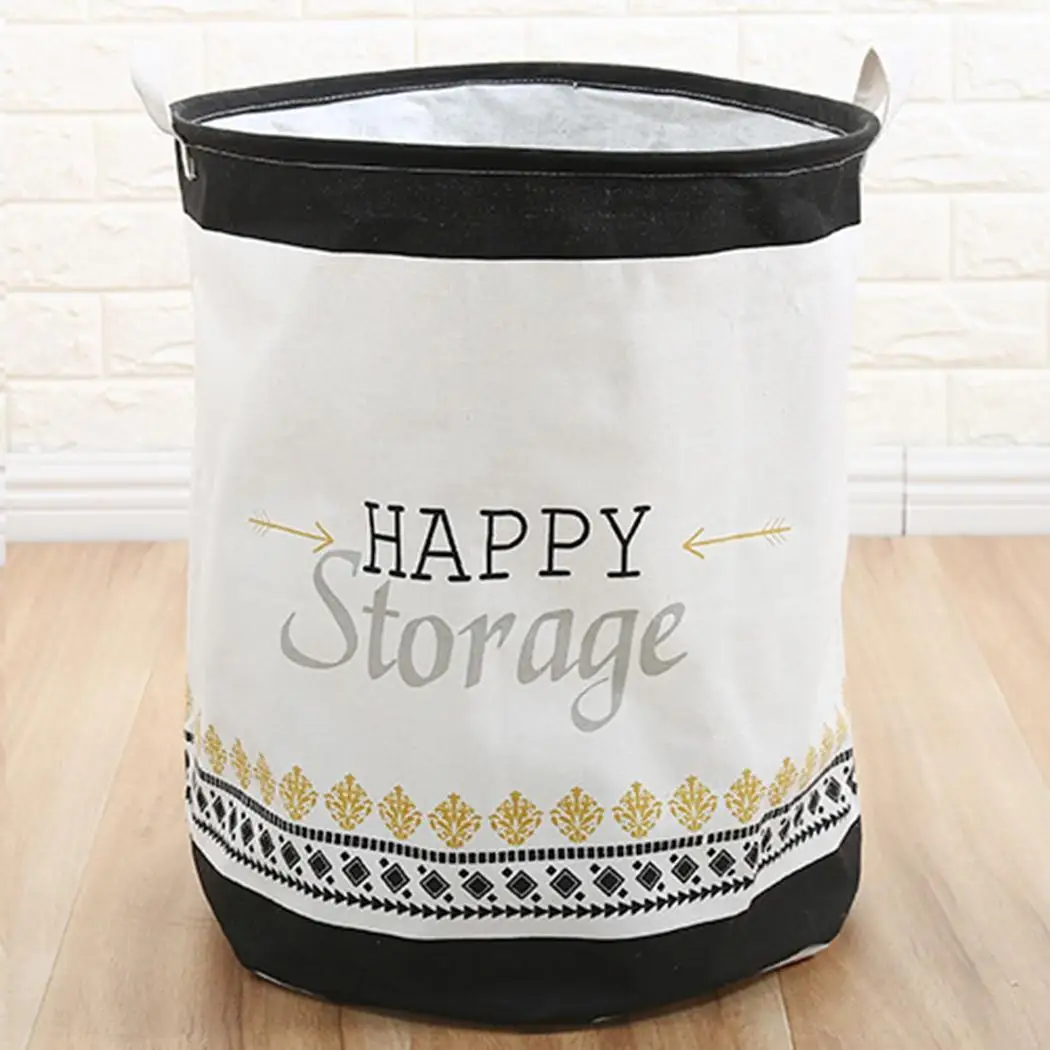 basket 12 13 pattern Laundry Large Basket Foldable Dirty Clothes Sundries Storage Home Organizer Fashion basket - Цвет: basket 12