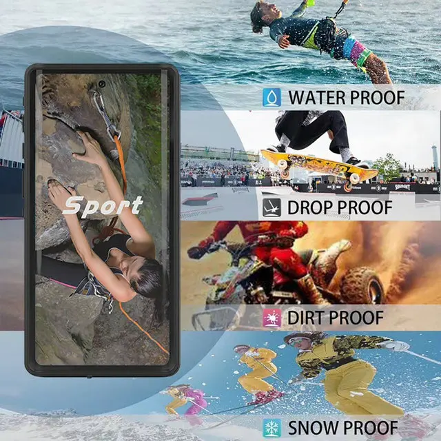 IP68 Note10+ Водонепроницаемый чехол для samsung Note 10 чехол samsung Galaxy Note 10 Plus водонепроницаемая крышка 360 Защита Note10 5G