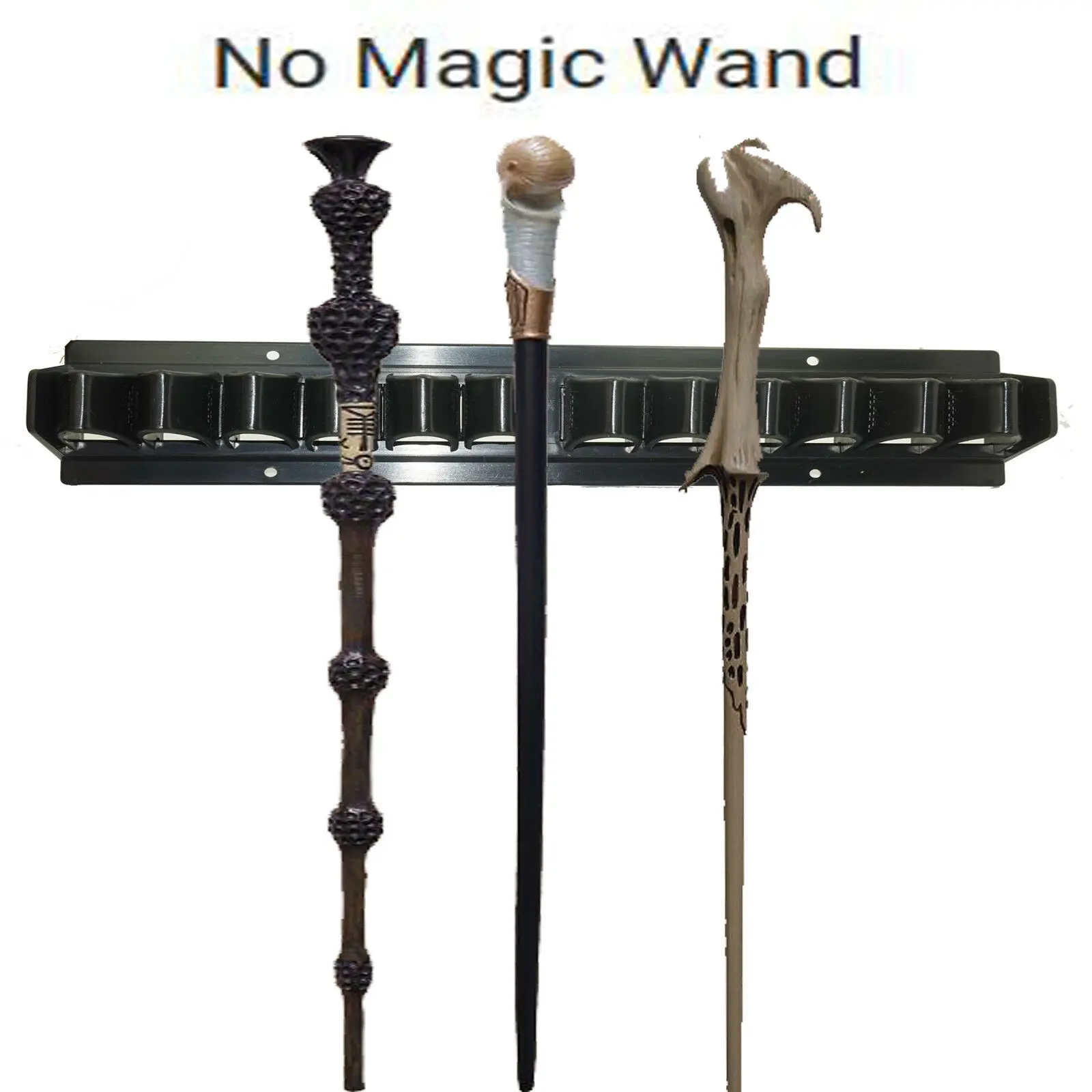 

Plastic Wizarding Wand Display Stand Wall Rack 10-Rod for Wizard Harry Potter