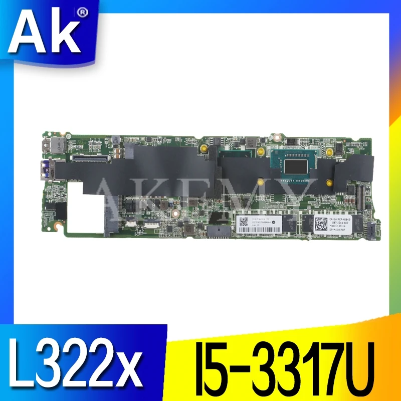 XPS 13 motherboard GJW63 0GJW63 CN-0GJW63 I5-3317U DAD13AMBCD1 DDR3 For DELL L322x Laptop Motherboard tested 100% work | Компьютеры и