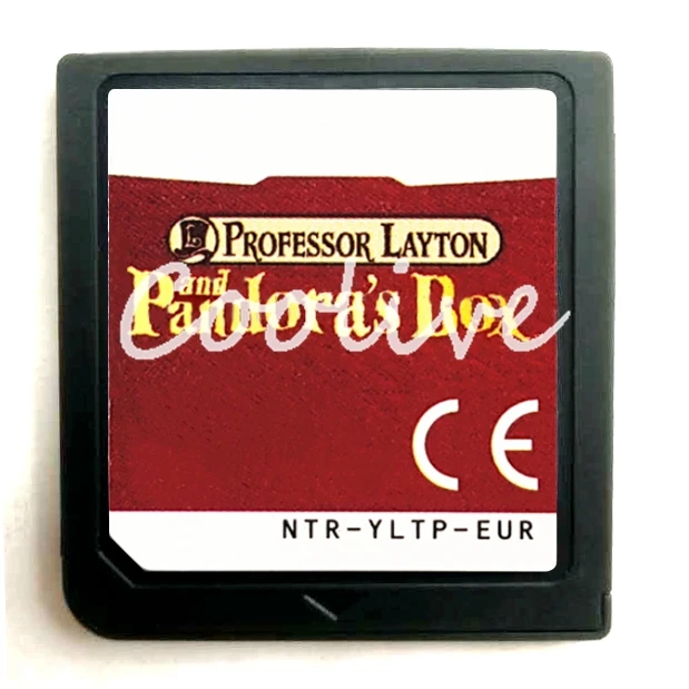 

Professor Layton and Pandora's Box Video Game Accessories Compilation Cartridge Card for 64 bit Console EUR Cover