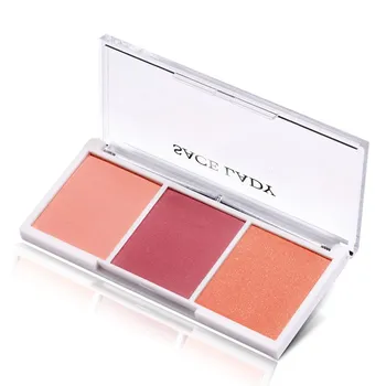

SACELADY 3Colors Highlighter Palette Bronzer Makeup Brighten Charming Shimmer Brightener Face Contour Powder Blusher Cosmetics