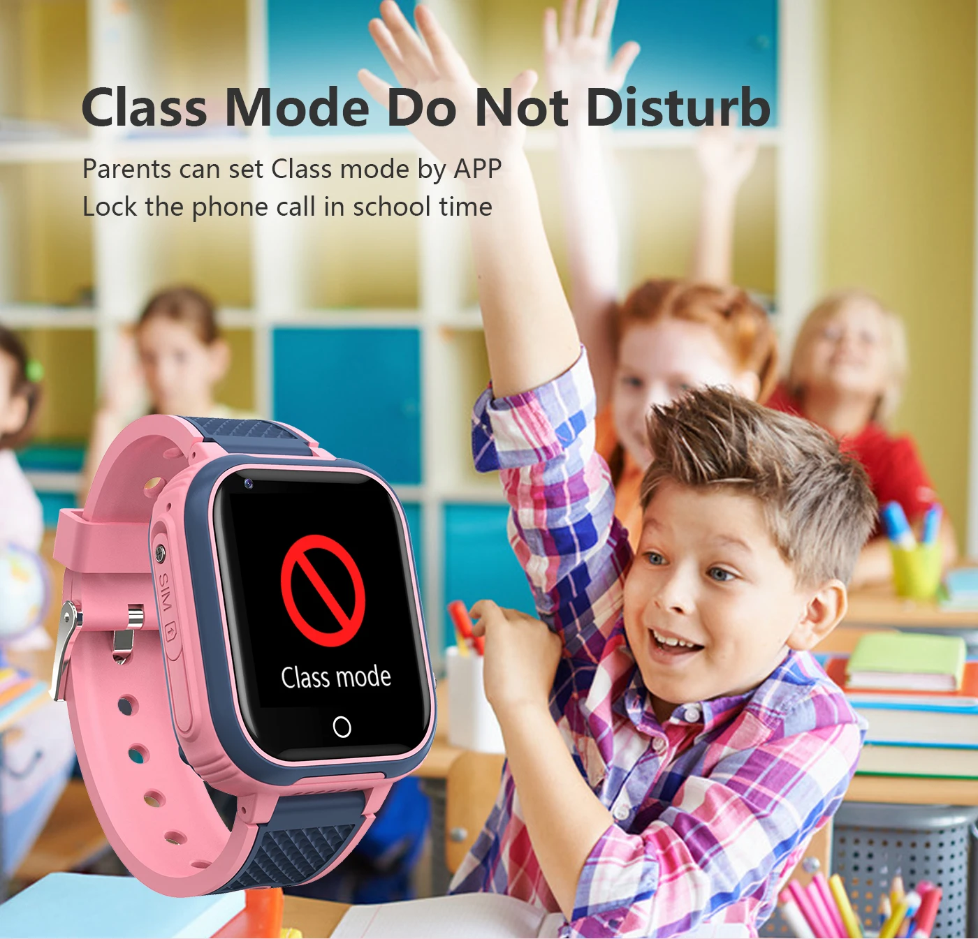 crianças chamada de vídeo relógio telefone voltar monitor smartwatch